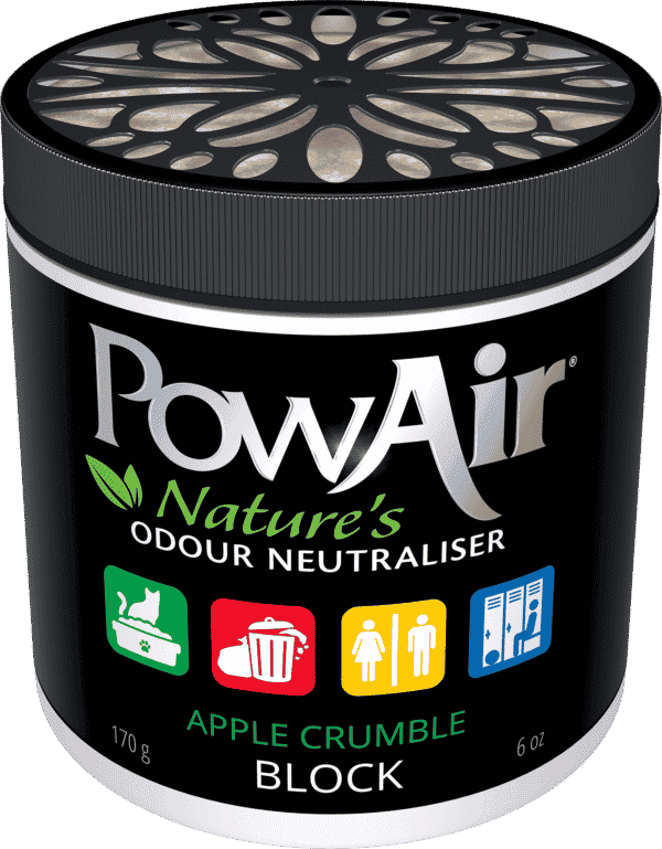 Powair Nature's odour neutraliser apple crumble block