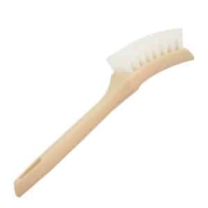 Tire sidewall cleaning brush