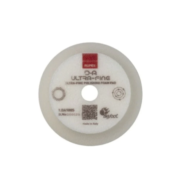 Rupes DA Ultra Fine White 100mm (LHR75) Pad